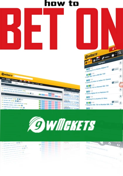 How to bet on 9wickets in Anglophone Africa ?
